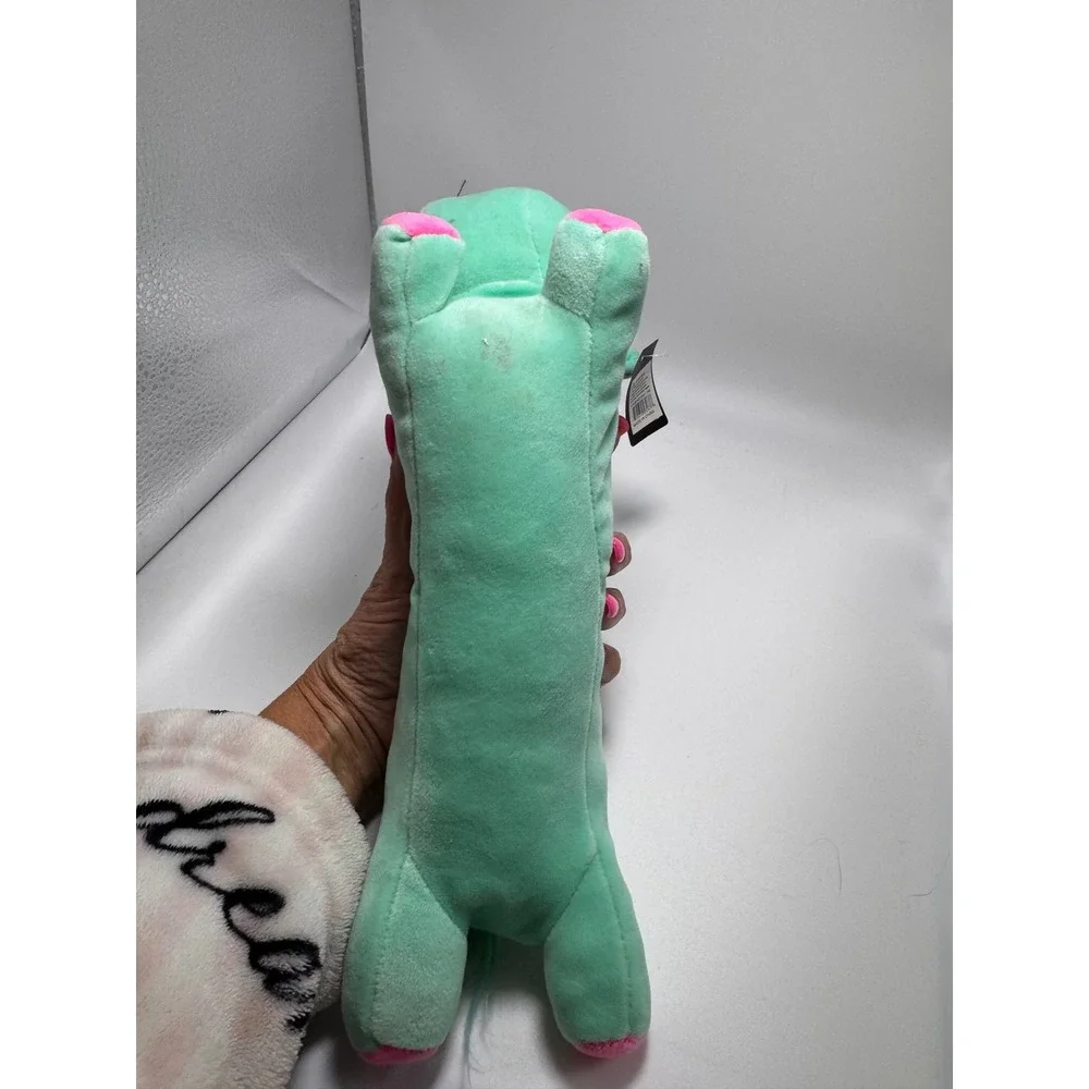 Minky Accessories Plush Unicorn Pencil Case Mint Green Zipper Pouch BA1156 NWT